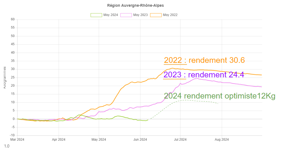 Prévision rendement 2024